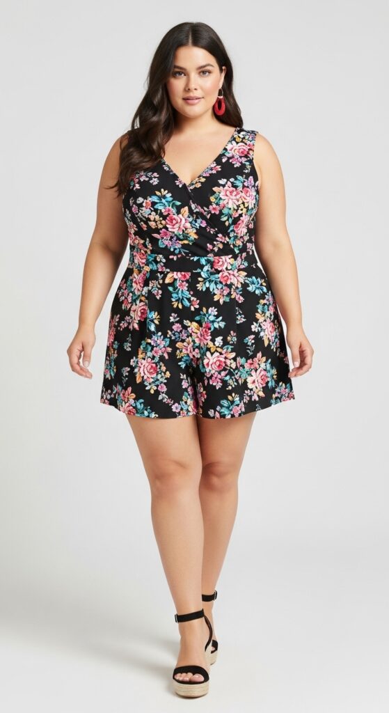 Chic Romper Fun and Flirty