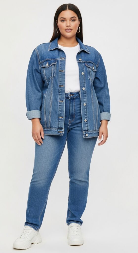 Double Denim Look