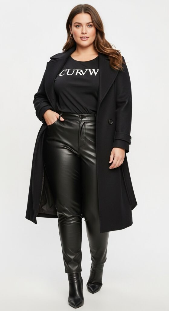 Faux Leather Pants Bold and Fashionable
