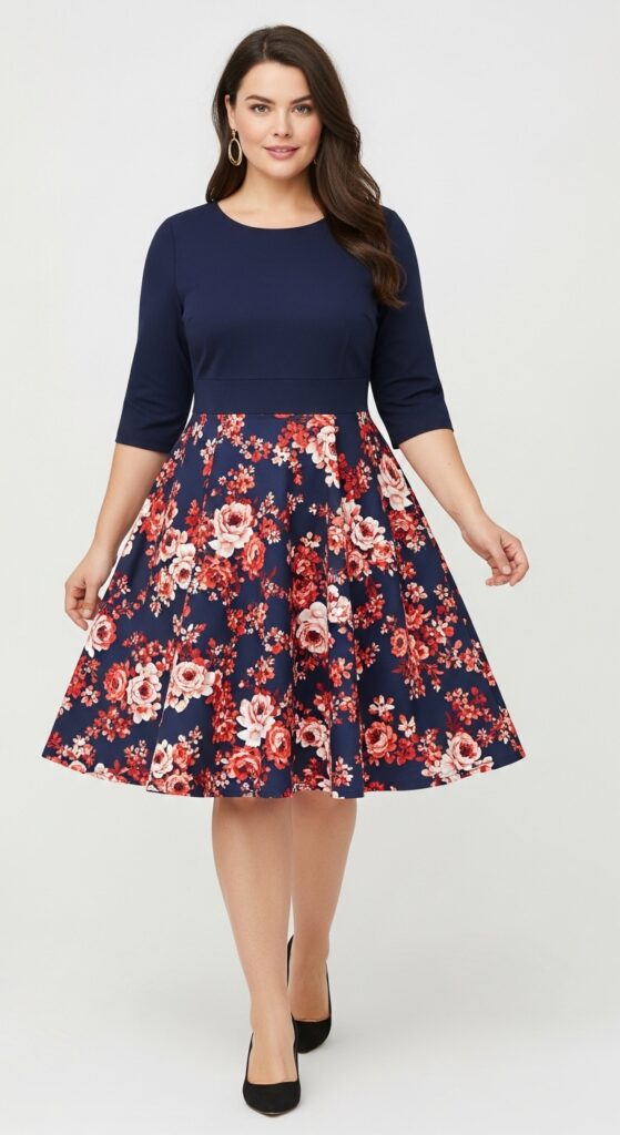 12 Plus Size Italian Summer Outfits for Curvy Women You’ll Love 10 Fit-and-Flare Dress Timeless Italian Elegance