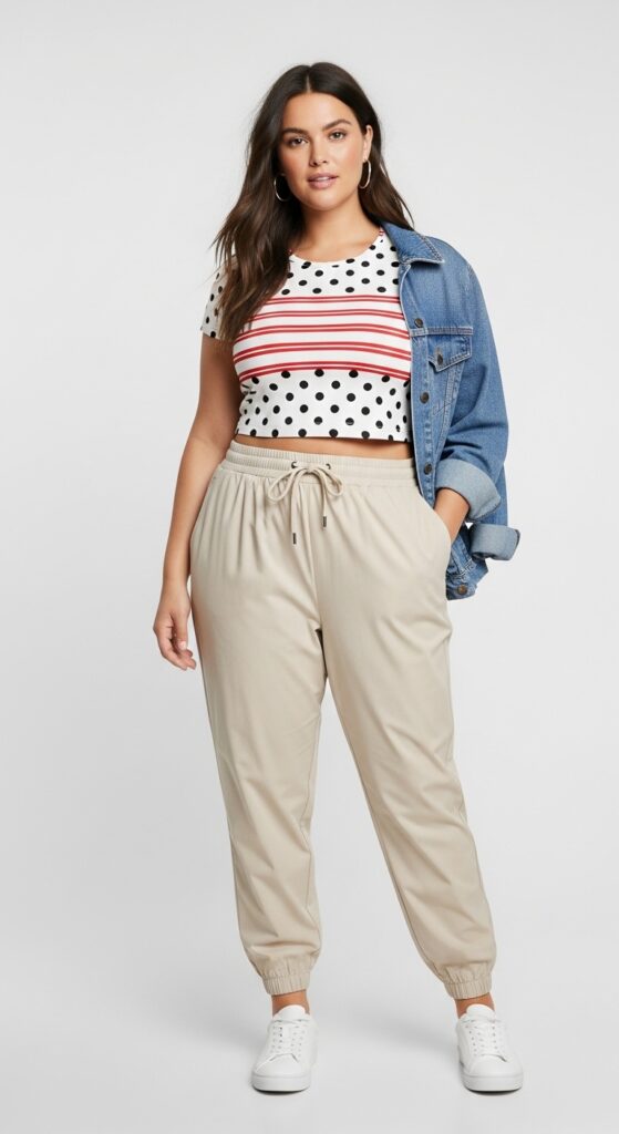 Joggers and Crop Top