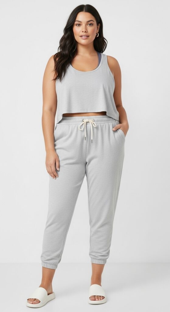 Joggers and Crop Top