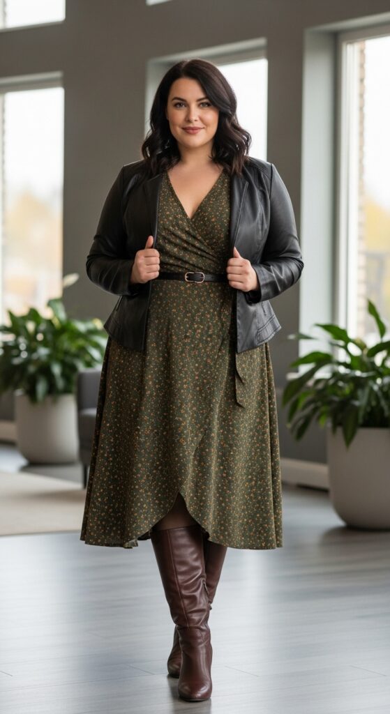 15 Plus Size Fall Work Outfits That Make You Feel Absolutely Fabulous (At Any Size!) 5 Midi Magic