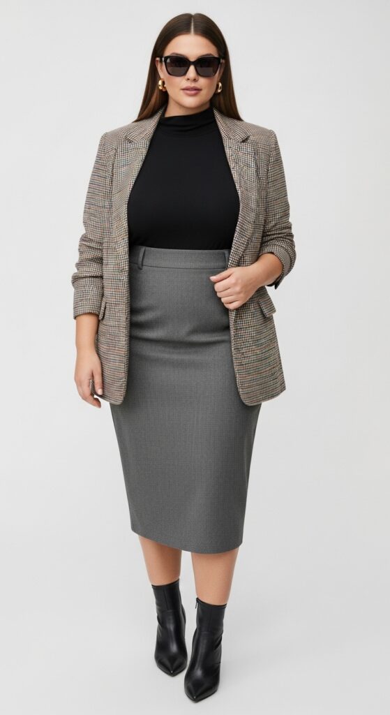 Pencil Skirt and Blazer
