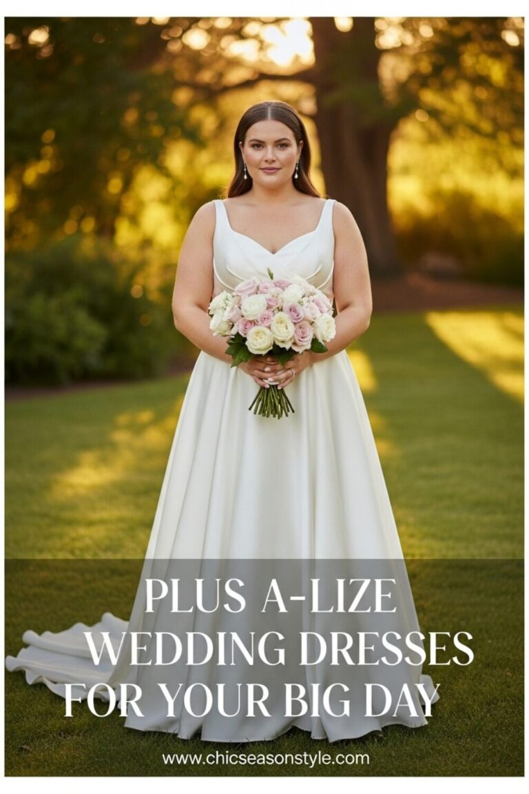 Plus Size A-Line Wedding Dresses for Your Big Day