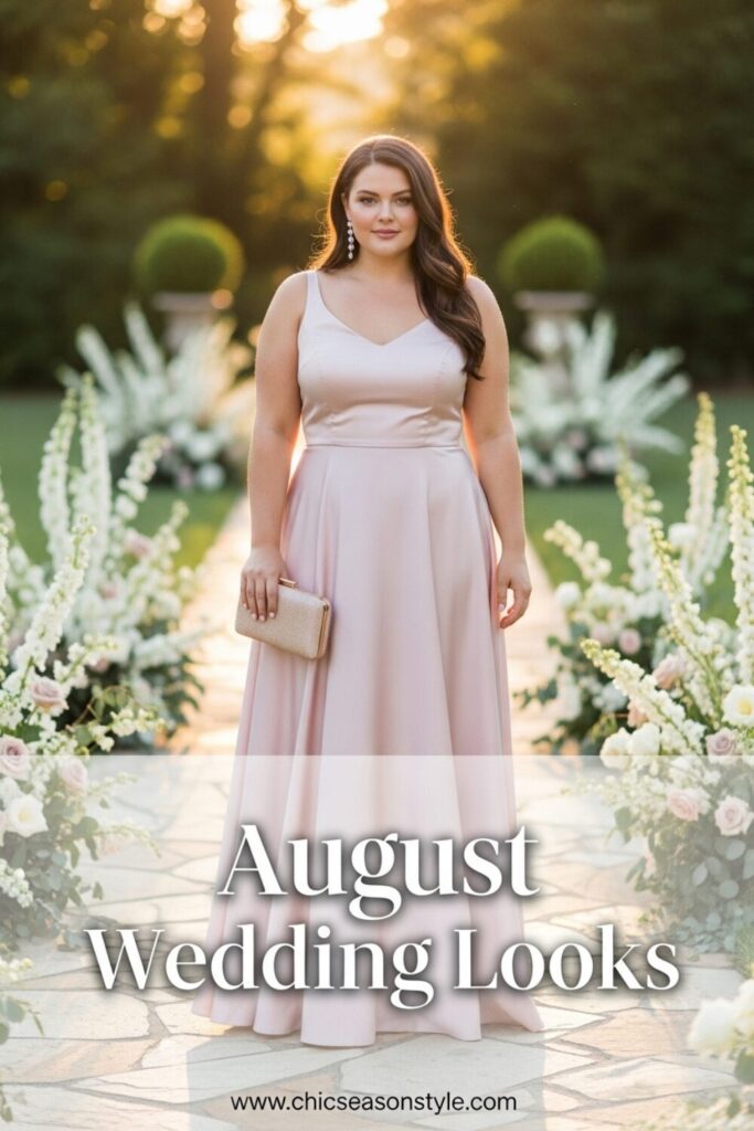 Plus Size August Wedding Guest Dresses You’ll Love