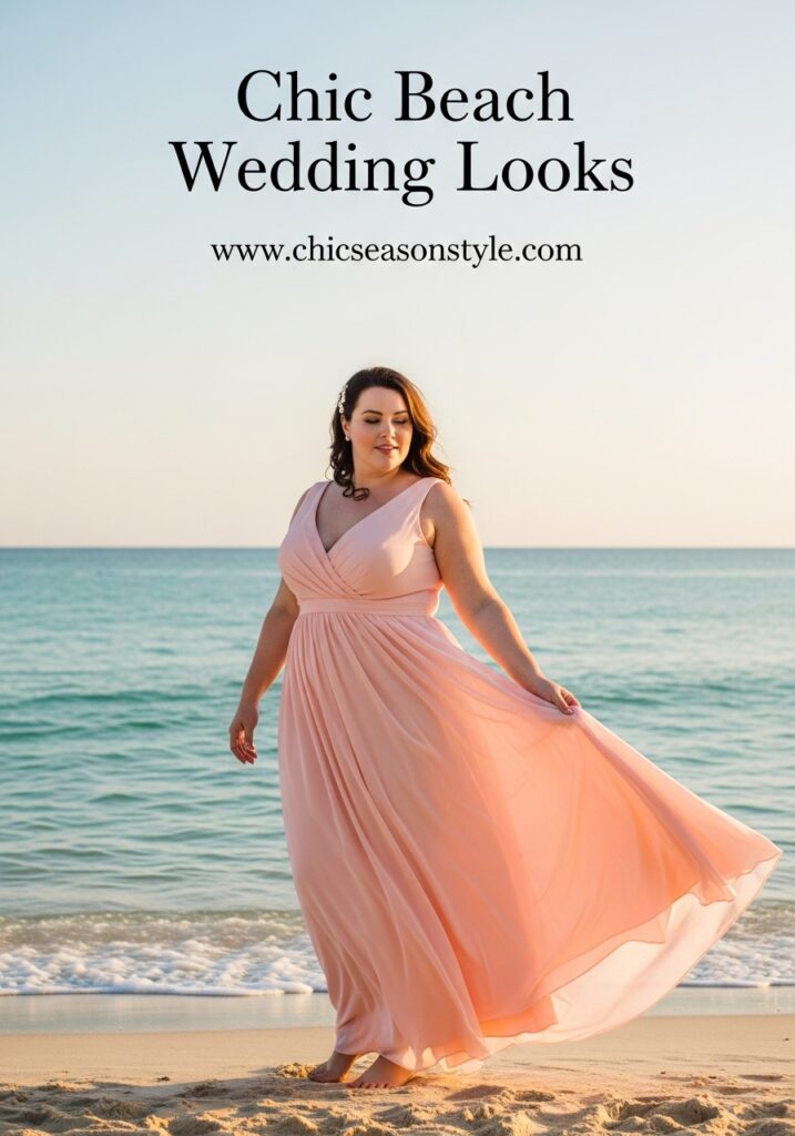10 Stunning Plus Size Beach Wedding Guest Dresses Curvy Women Will Love 1 Plus Size Beach Wedding Guest Dresses You’ll Love