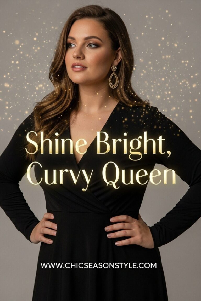 Plus Size Christmas Outfit Ideas That Shine Bright