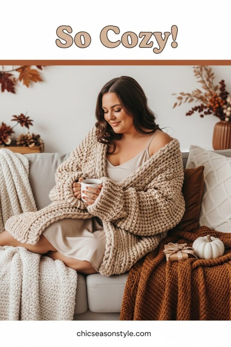 Plus Size Cozy Fall Outfits 15 Snug & Stylish Looks