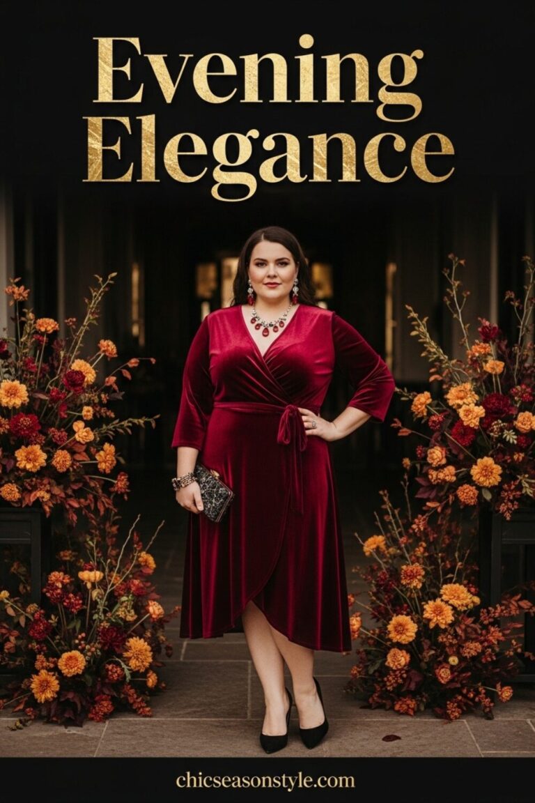 Plus Size Dressy Fall Outfits 15 Elegant Looks