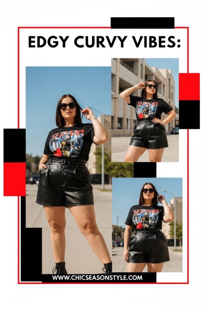 Plus Size Edgy Summer Outfits Bold & Chic Ideas