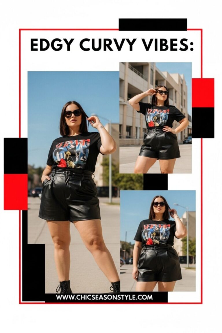 Plus Size Edgy Summer Outfits Bold & Chic Ideas