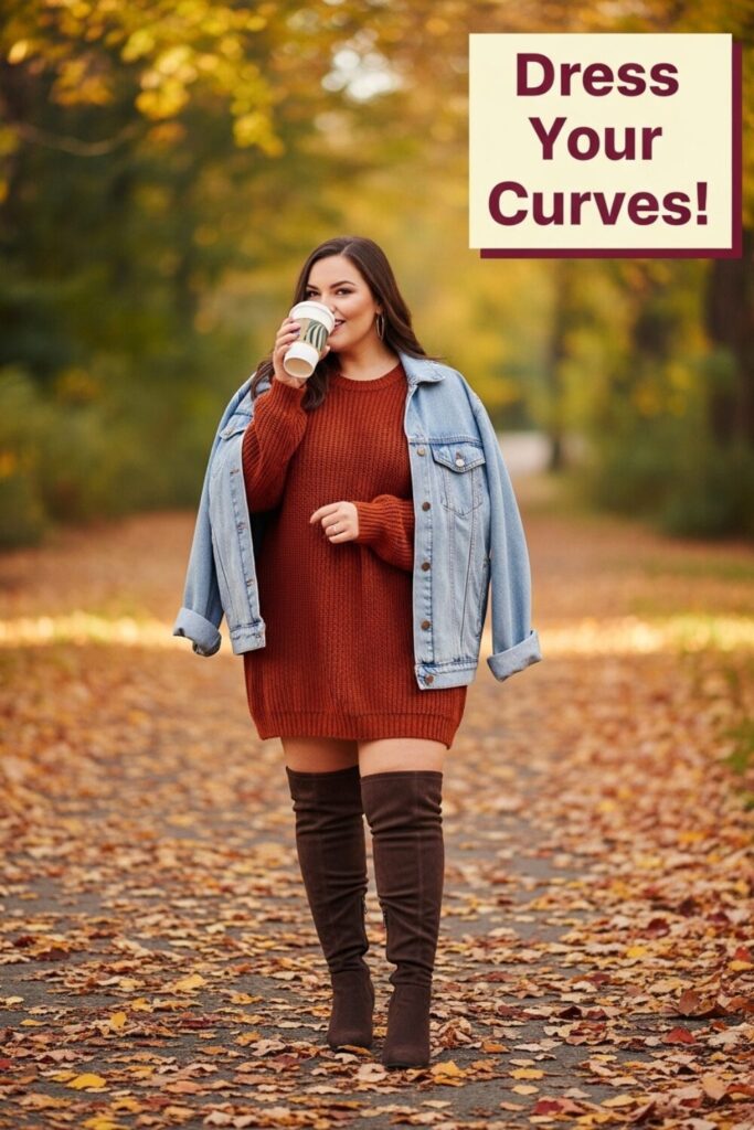 15 Plus Size Fall Dress Outfits That Celebrate Every Curve 1 Plus Size Fall Dress Outfits 15 Curve-Loving Looks!