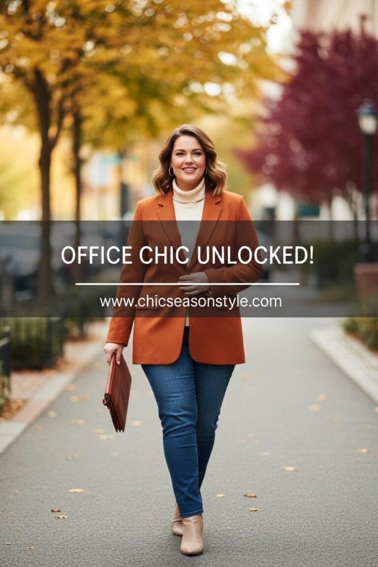 Plus Size Fall Office Outfits: 12 Chic & Confident Looks!