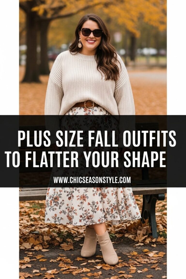 Plus Size Fall Outfits to Flatter Your Shape