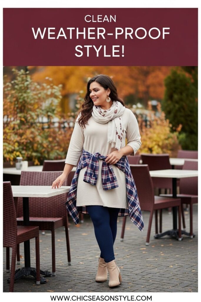 14 Plus Size Fall Transition Outfits to Master Every Temperature Swing 1 Plus Size Fall Transition Outfits 14 Temperature-Smart Looks