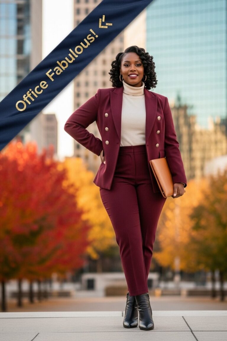 Plus Size Fall Work Outfits 15 Fabulous Office Looks!