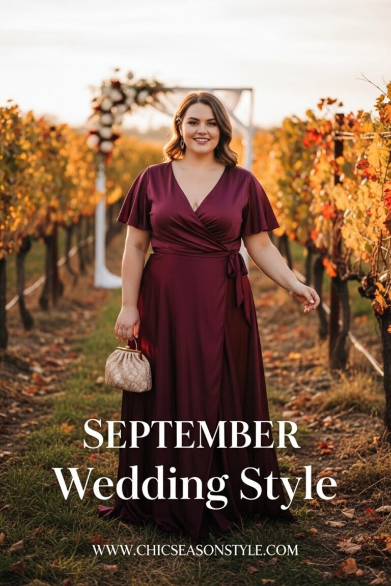 Plus Size September Wedding Guest Dresses You’ll Love