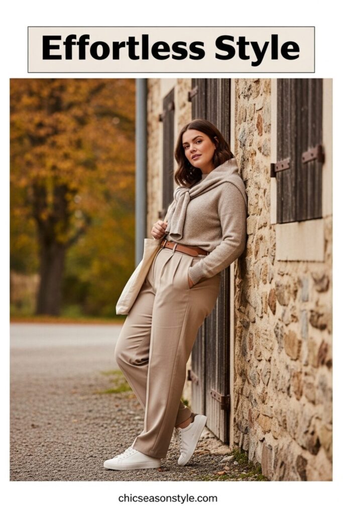 14 Plus Size Simple Fall Outfits Curvy Women Will Love 1 Plus Size Simple Fall Outfits 14 Effortless Looks