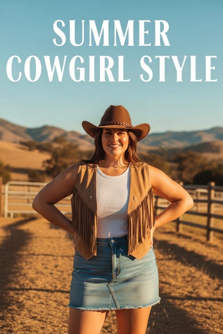 Plus Size Summer Cowgirl Outfits You Need