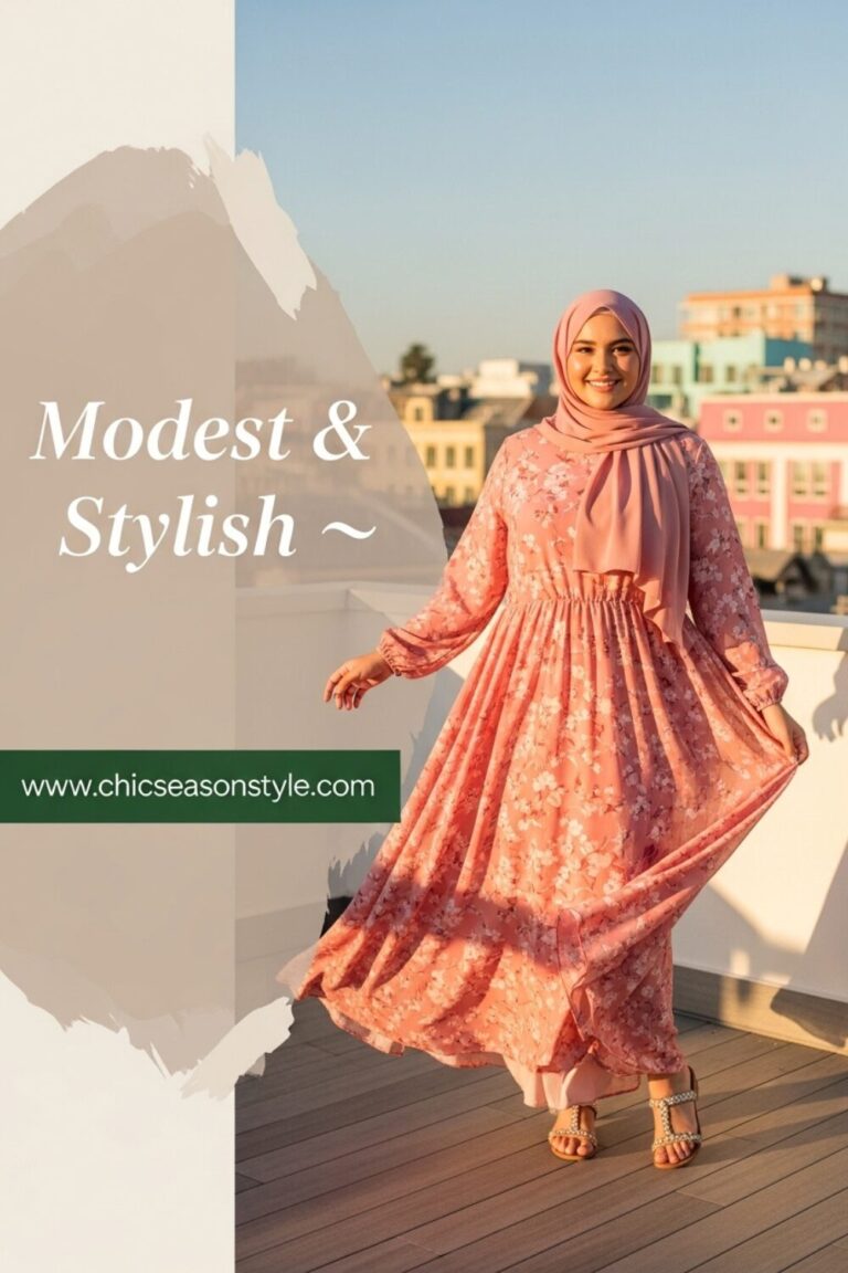 Plus Size Summer Hijabi Outfits for Modest Queens