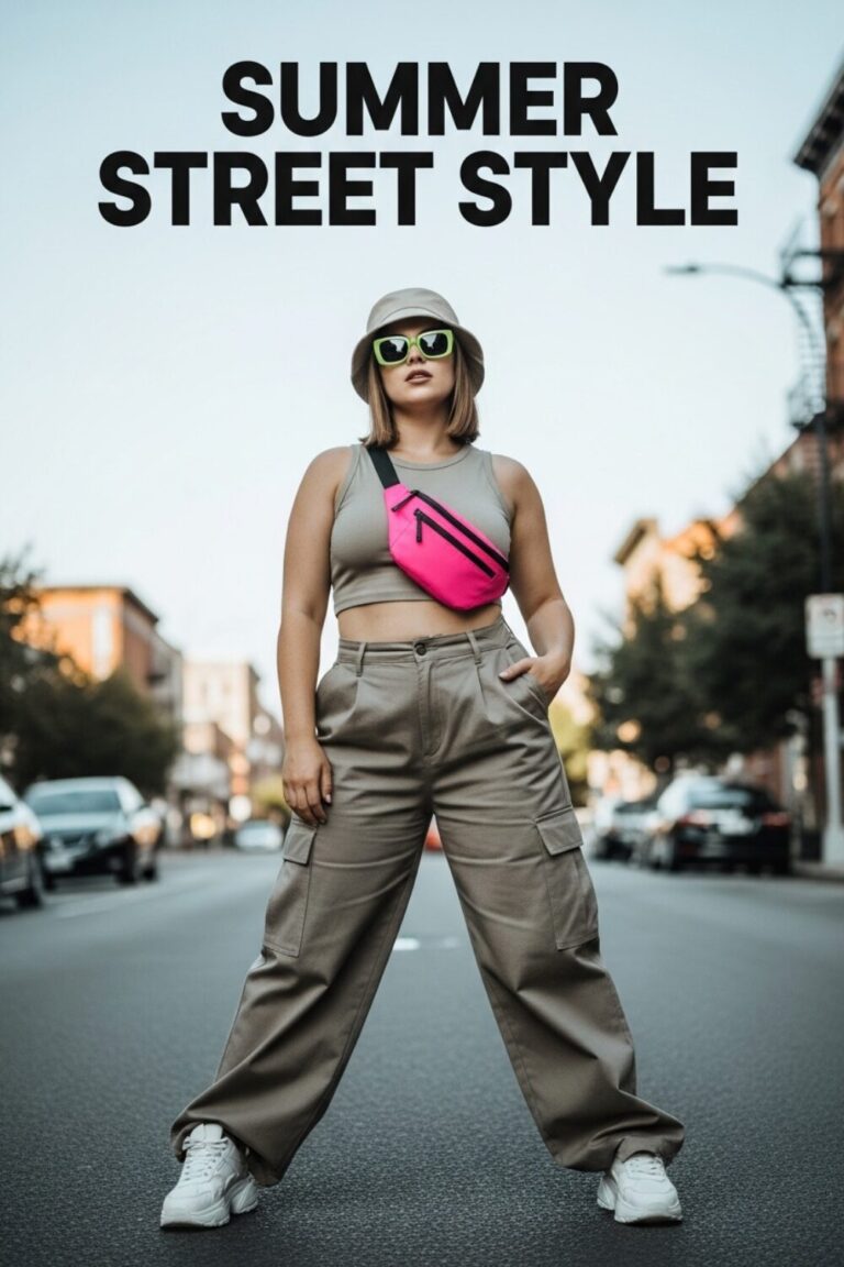 Plus Size Summer Streetwear Outfit Ideas