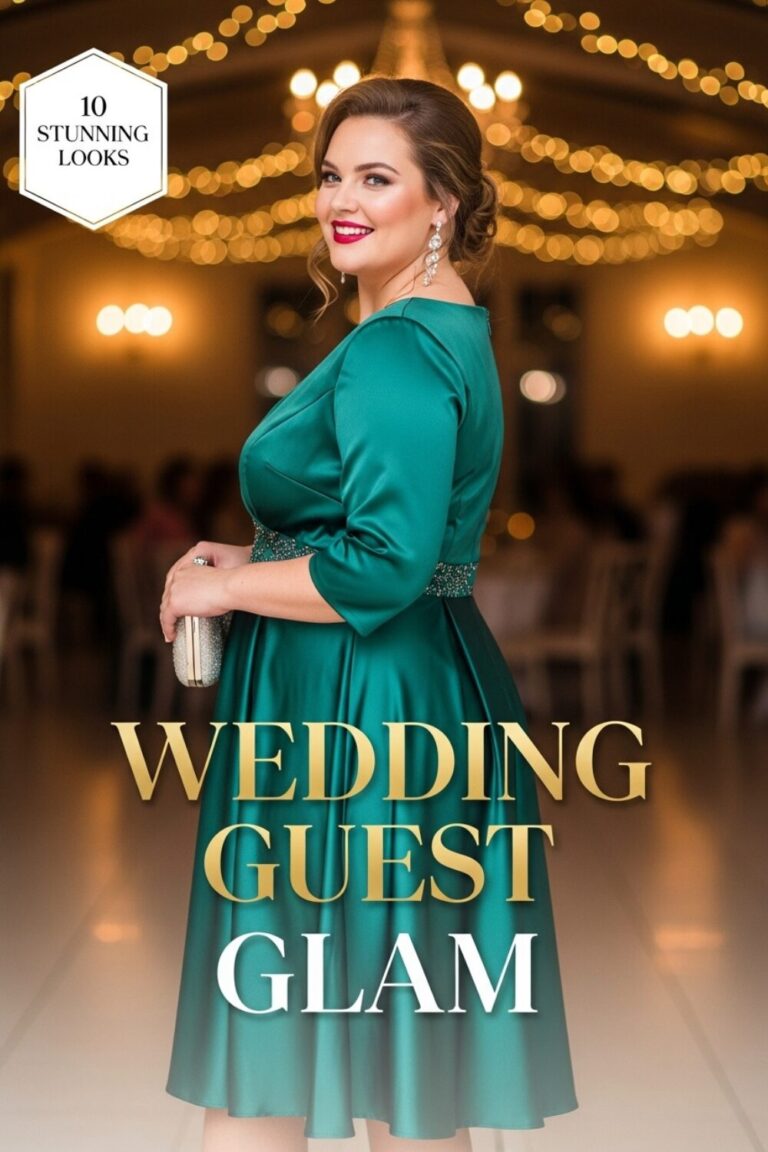 Plus Size Wedding Guest Cocktail Dresses That Wow