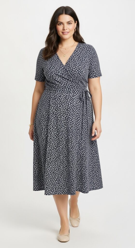 Professional Wrap Dress