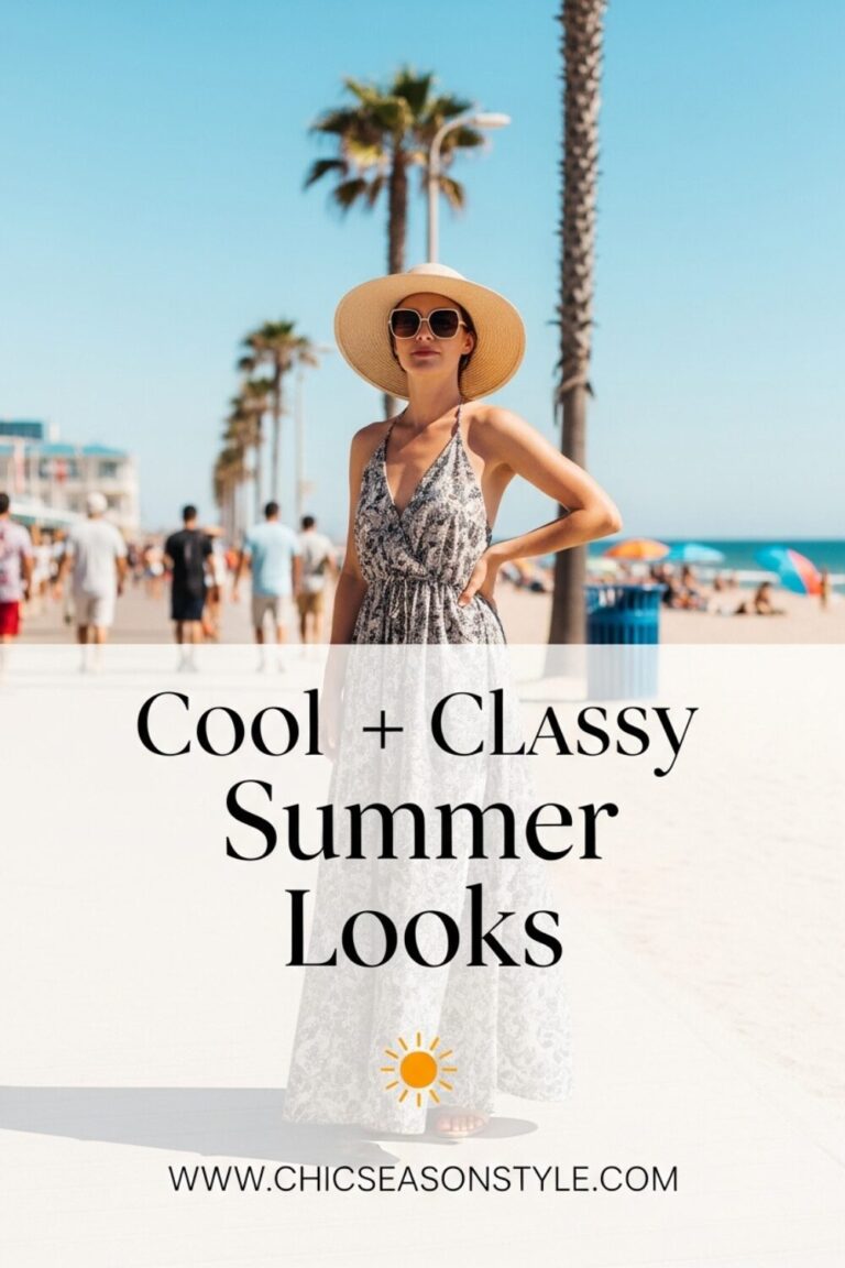 Spring Summer Outfits for Plus Size Women Who Stay Cool