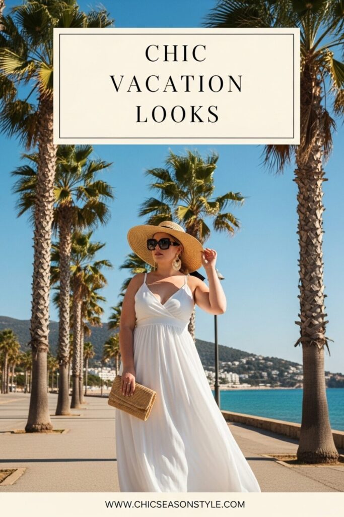 10 Gorgeous Plus-Size Summer Holiday Outfits Curvy Women Will Love 1 Summer Holiday Outfits for Curvy Women That Slay