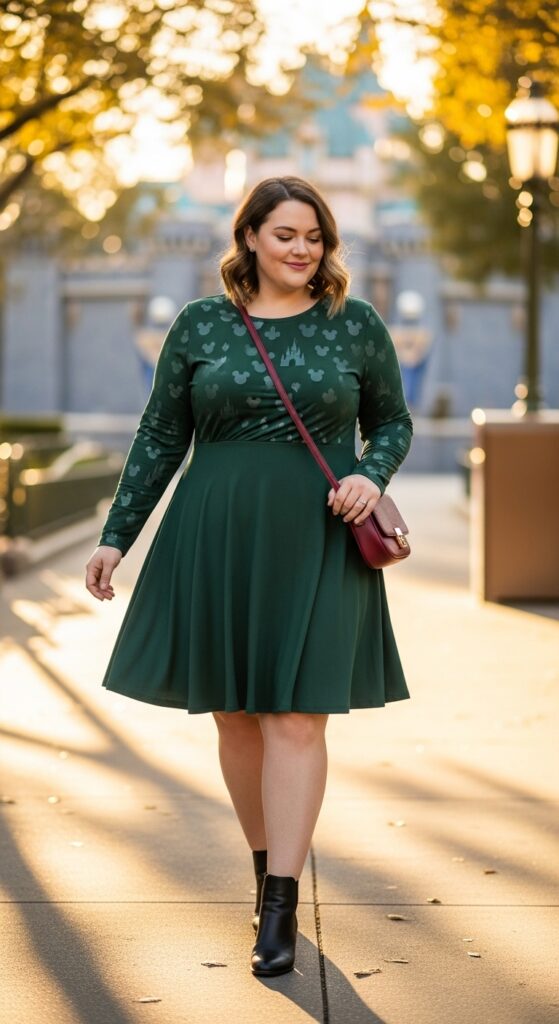 12 Plus Size Fall Disney Outfits for Magical Comfort and Style 5 The Comfortable Disney Dress