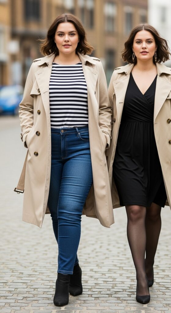 The Perfect Trench Coat Ensemble
