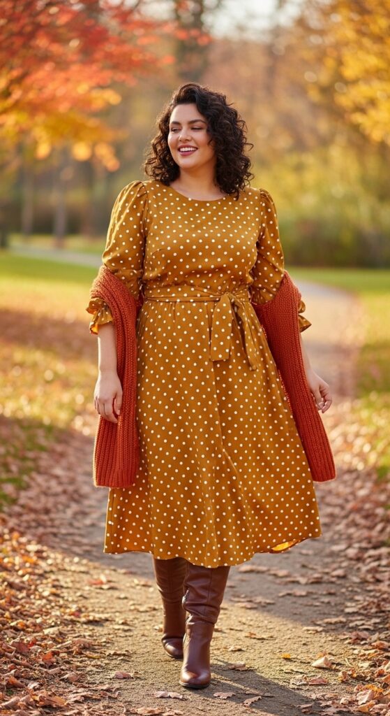 The Polka Dot Midi Dress