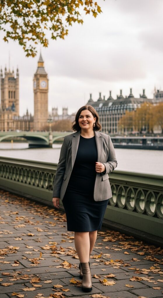 The Westminster-Worthy Dress and Blazer