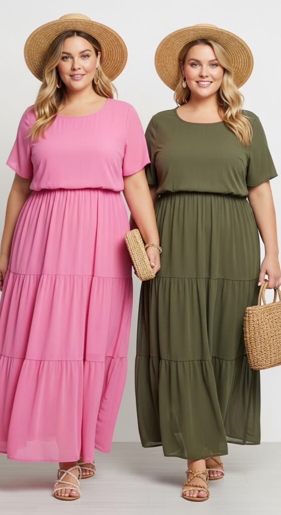 Tiered Maxi Dress