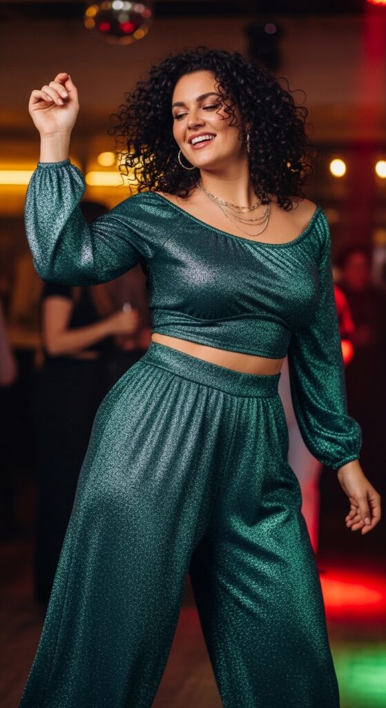 14 Plus Size Fall Going Out Outfits Curvy Women Will Love 15 Two-Piece Set