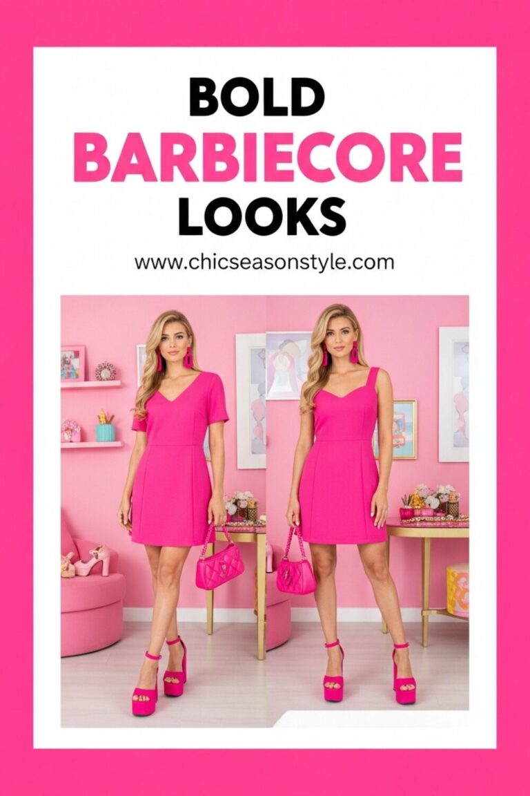 20 Playful Barbiecore Outfits for a Bold, Fun Look