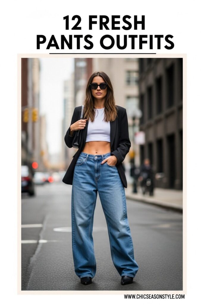 12 Fresh Baggy Pants Outfits for Comfort and Style 1 Baggy Pants Outfit Fresh Style Tips