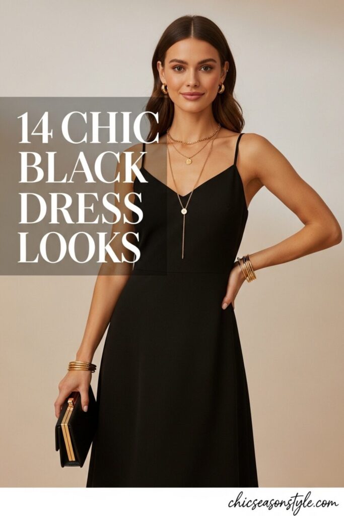 Black Dress Outfit Ideas Chic Looks for Every Occasion