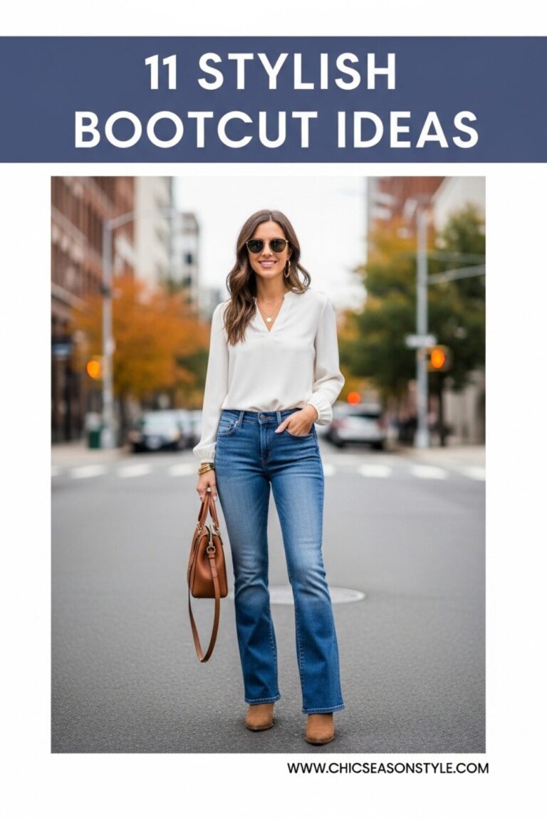Bootcut Jeans Outfit Stylish Season Tips