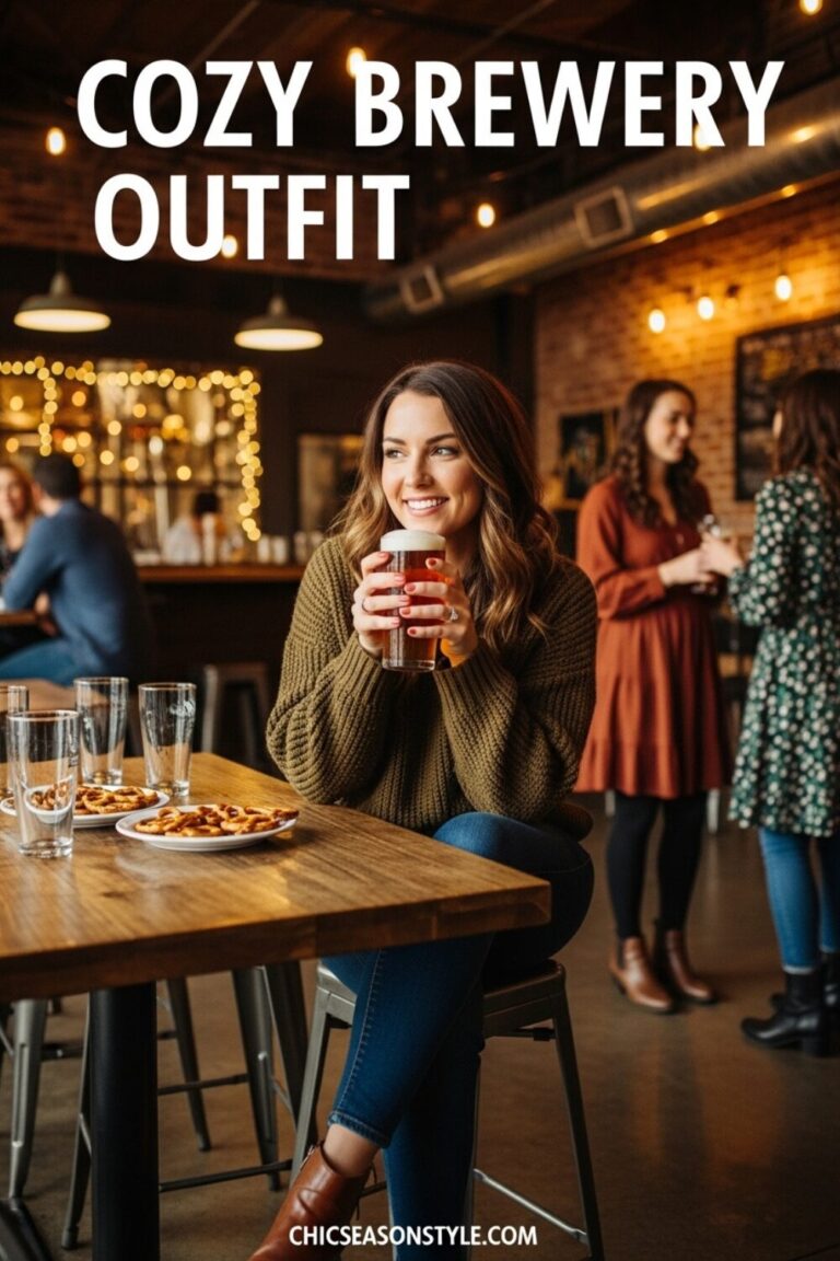 Brewery Outfit Ideas Cozy & Casual
