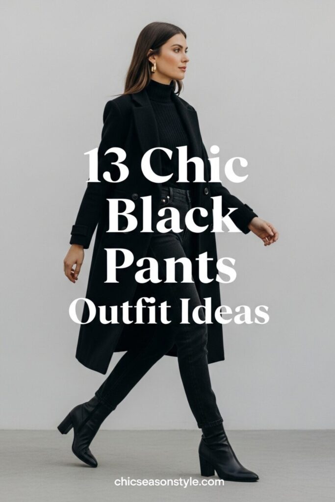 Chic Black Pants Outfit Ideas for Every Occasion