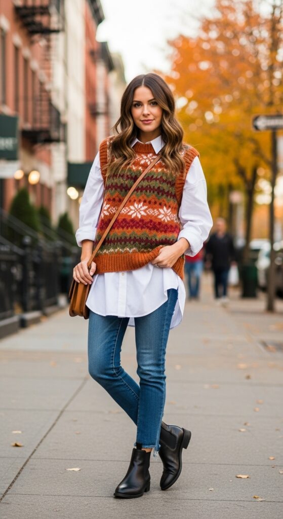 Fall Sweater Vest