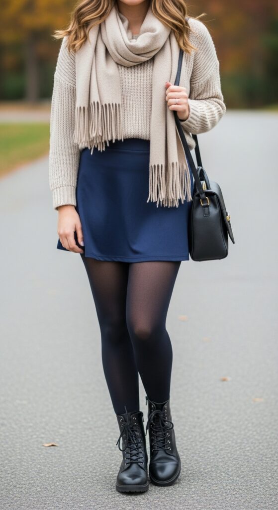 Fall Tights and Boots