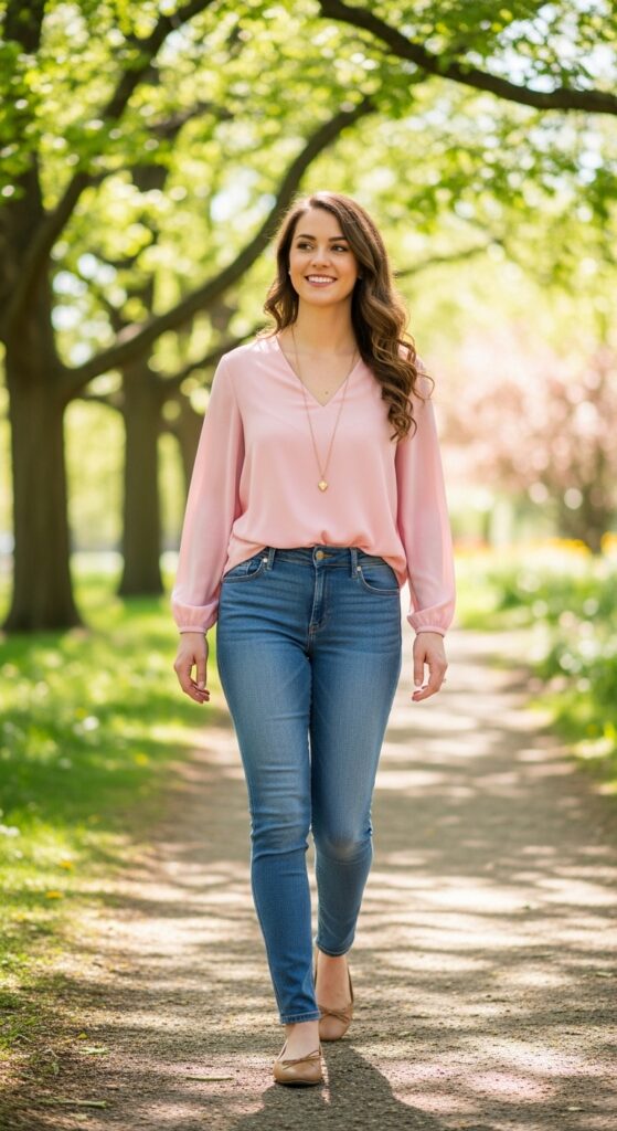 Jeans and Blouse Combo
