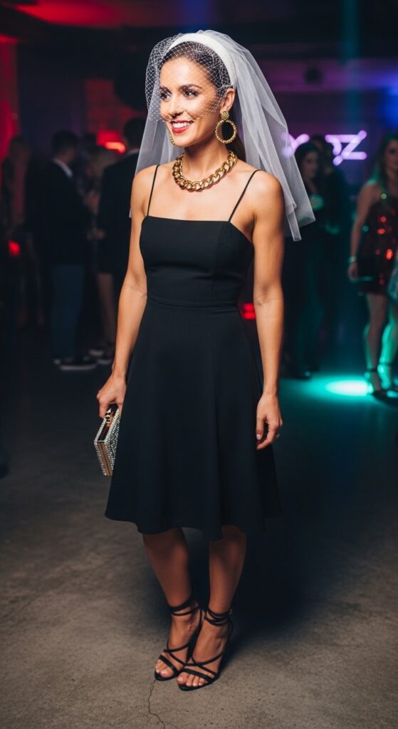 Little Black Dress with Heels