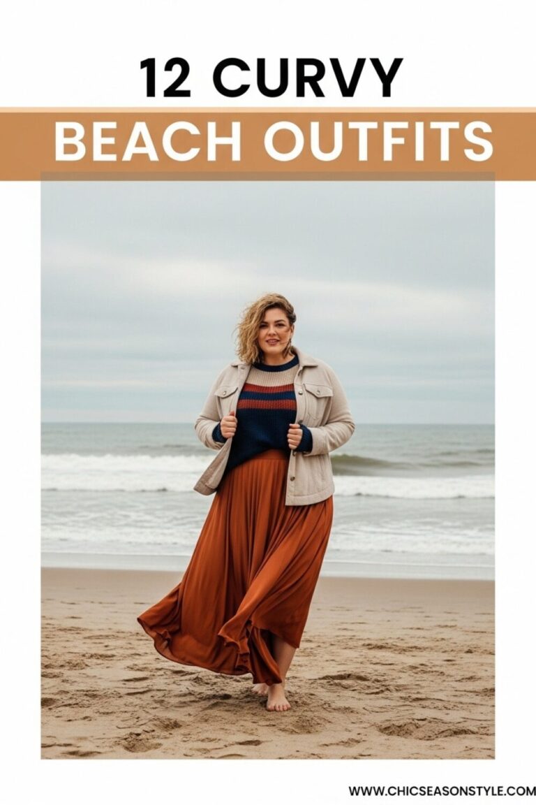 Plus Size Fall Beach Outfits Effortless Style Tips