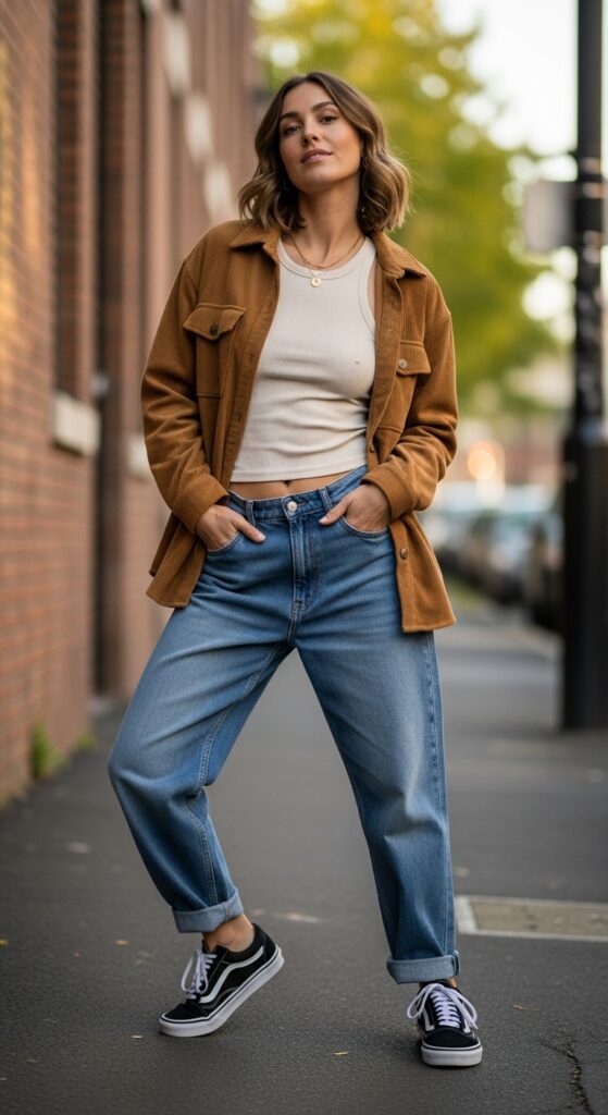 Shacket (Shirt+Jacket) Layer