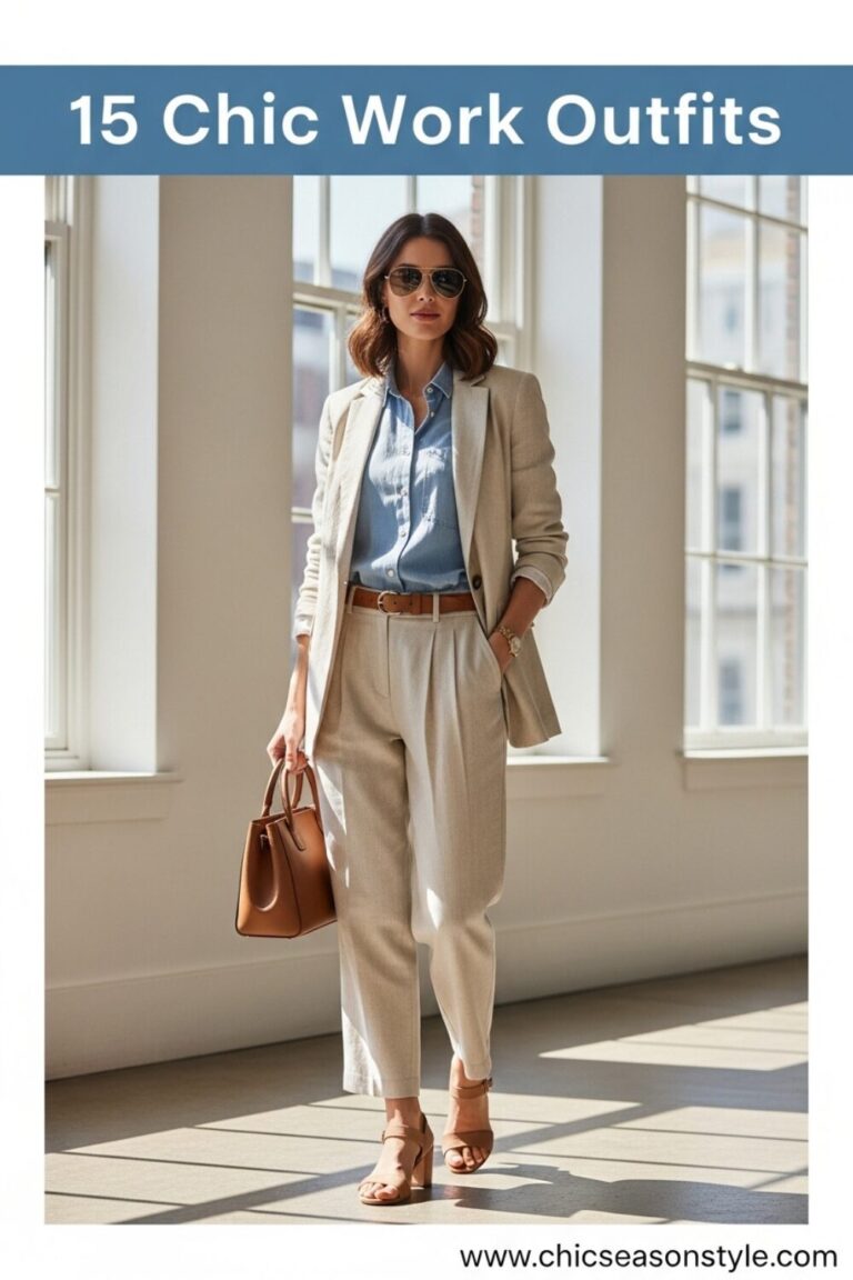 Summer Work Outfits Chic Cool Tips