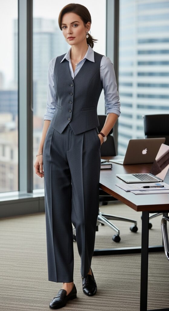 Tailored Vest with Trousers